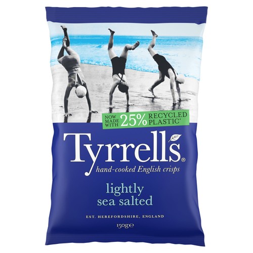 Tyrrells Lightly Sea Salted Sharing Crisps