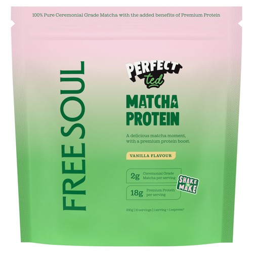 PerfectTed x FreeSoul Matcha Protein Vanilla