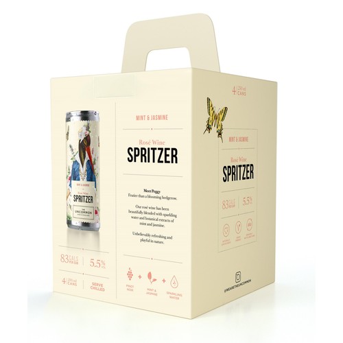 The Uncommon English Rose Spritzer Cans Multipack