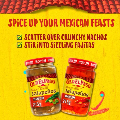 Old El Paso Sliced Green Jalapenos