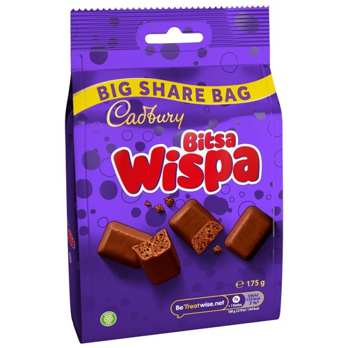 Cadbury Bitsa Wispa Chocolate Big Share Bag