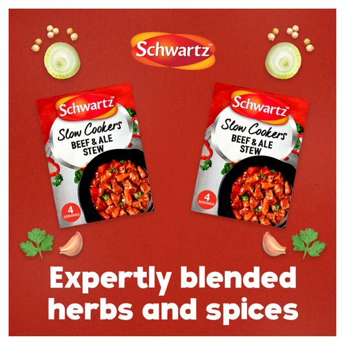 Schwartz Beef & Ale Slow Cook Recipe Mix
