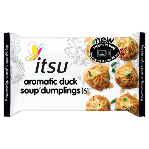 itsu 6 aromatic duck soup dumplings