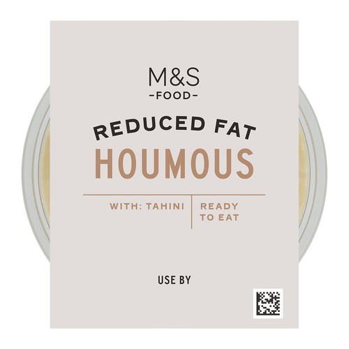 M&S Reduced Fat houmous