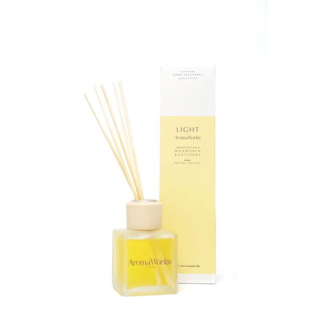 Wax Lyrical AromaWorks Reed Diffuser Mandarin & Vetivert 100ml