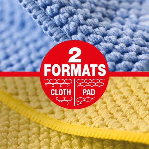 Spontex Microfibre Cloth Pads Kitchen Cleaning Kit