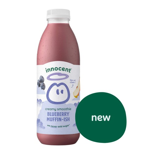 Innocent Blueberry Muffin-ish Creamy Smoothie