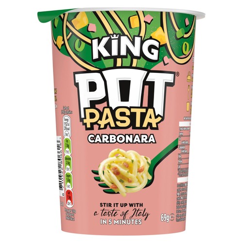 King Pot Pasta Creamy Carbonara 