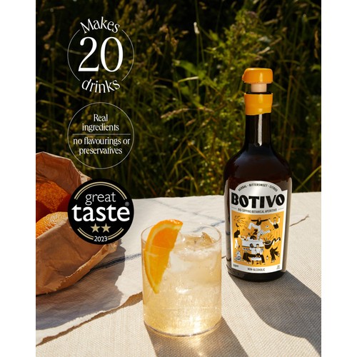 Botivo Alcohol Free Botanical Aperitivo Spirit