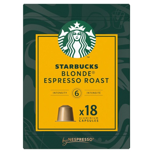 Starbucks by NESPRESSO Blonde Espresso Roast Coffee Pods