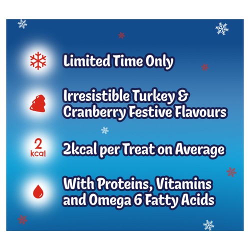 Felix Winter Mix Festive Turkey & Cranberry Cat Treats 60g