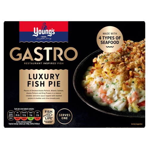 Young's Gastro Luxury Fish Pie
