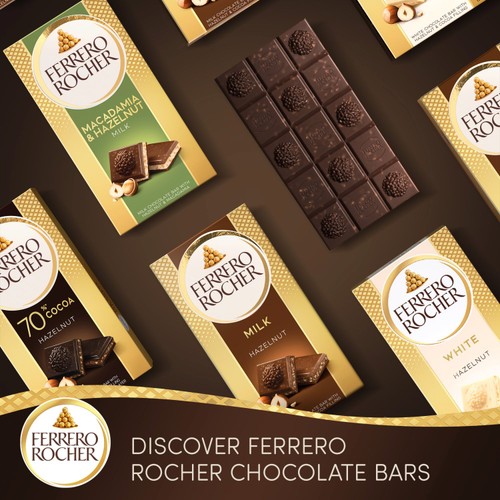 Ferrero Rocher 70% Dark Chocolate Bar