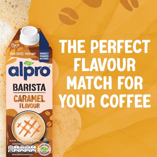 Alpro Barista Caramel Plant-Based Chilled Dairy Free Drink