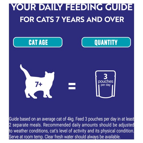 Purina One Senior 7+ Mini Fillets Chicken & Beef Wet Cat Food