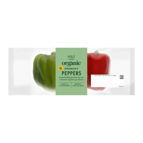 M&S Organic Peppers