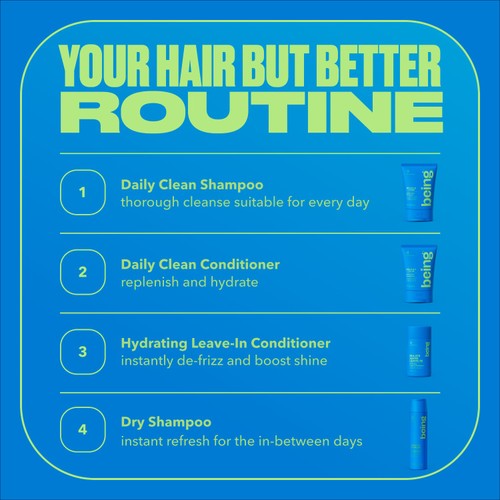 Being NOURISH + SHINE Daily Clean Conditioner