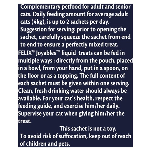FELIX Joyables Duck Liquid Cat Treat