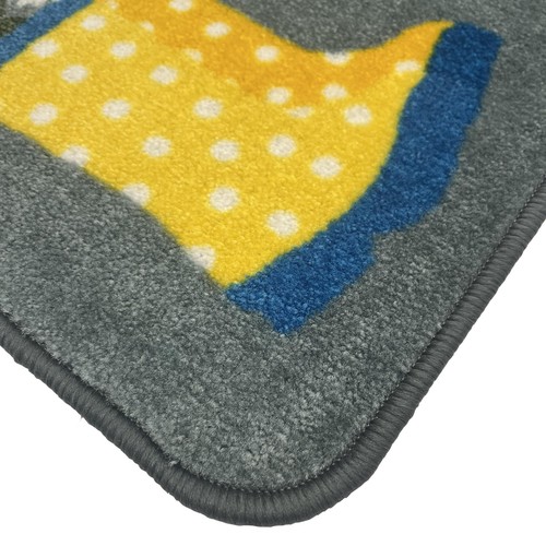 Mighty Mats Supersoft Washable Mat Welcome Home Wellies
