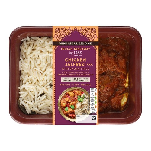 M&S Chicken Jalfrezi with Basmati Rice Mini Meal
