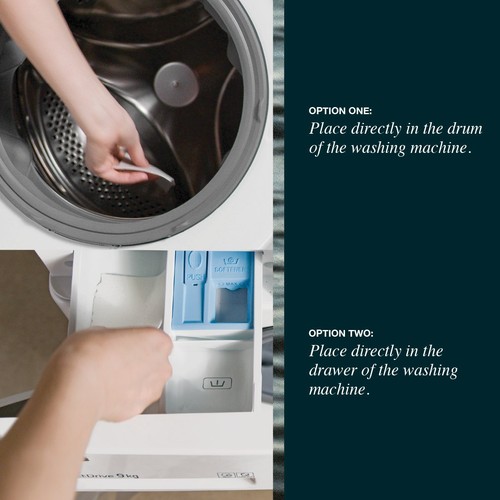 The Lab Co. Laundry Detergent Sheets Non Bio Fragrance Free 64 Loads