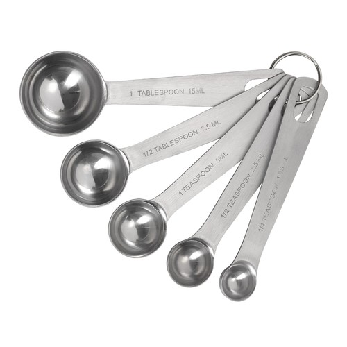 Tala 5 Measuring Spoons, ml, tsp, tbsp