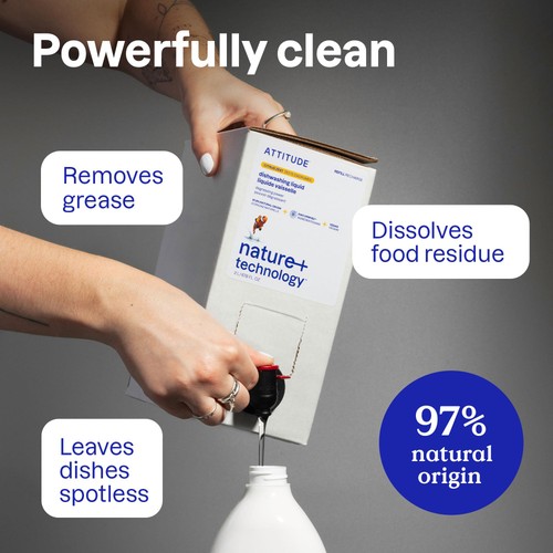 Attitude Bulk to Go Washing Up Liquid Citrus Zest