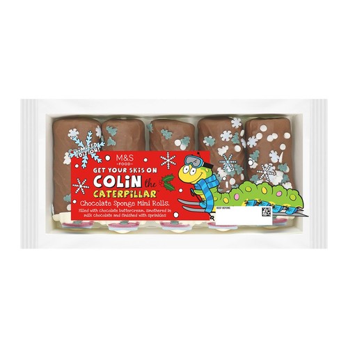 M&S Get Your Skis On Colin the Caterpillar
