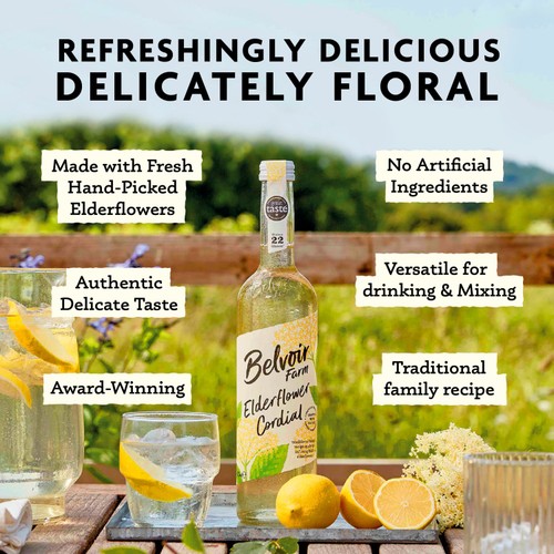 Belvoir Elderflower Cordial 