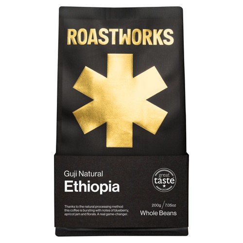 Roastworks Ethiopia Natural Whole Bean Coffee