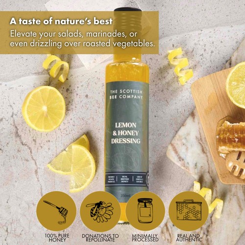 Scottish Bee Company Lemon Honey Dressing
