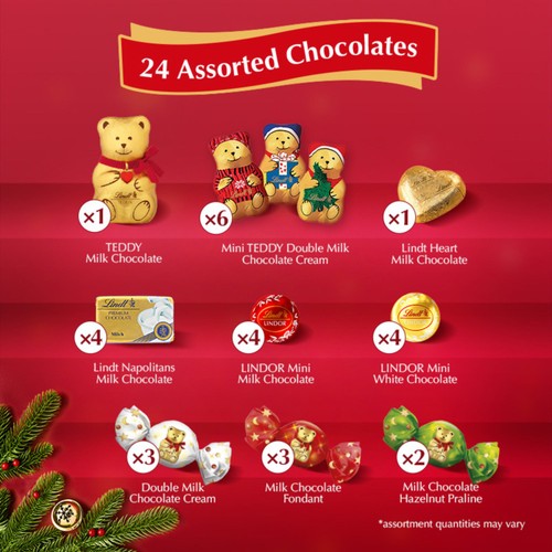 Lindt Teddy Winter Wonderland Chocolate Advent Calendar