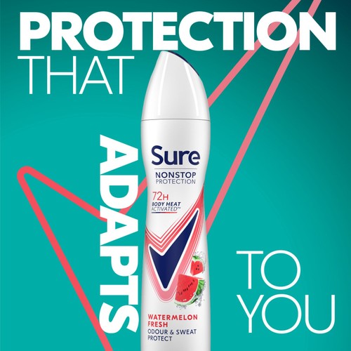 Sure Women 72hr Nonstop Protection Uplift & Fresh Antiperspirant Deodorant