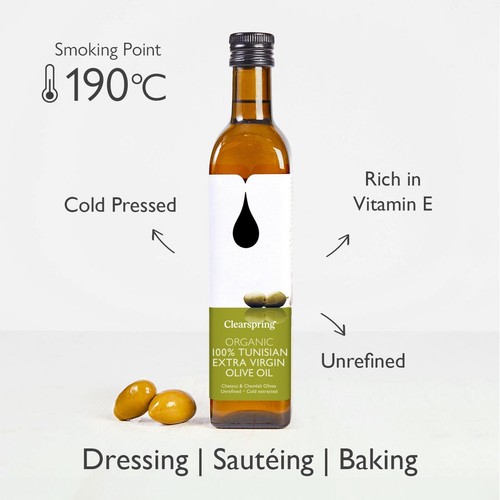 Clearspring Organic Tunisian Extra Virgin Olive Oil