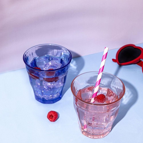 Duralex Picardie Pink Glass Tumbler Set 250ml