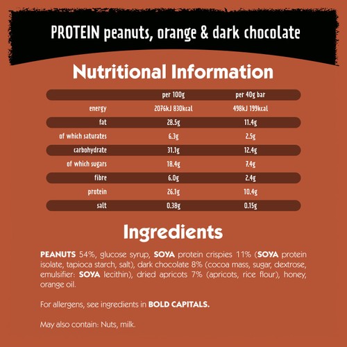 Eat Natural Protein Packed Chocolate & Orange Bars