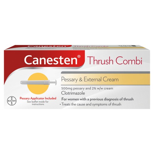 Canesten Thrush Pessary & Cream Combi 