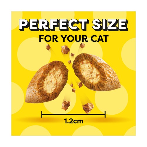 Dreamies Variety Snack Box Cat Treats with Chicken, Cheese & Salmon