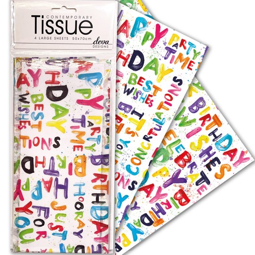 Happy Birthday Tissue Paper