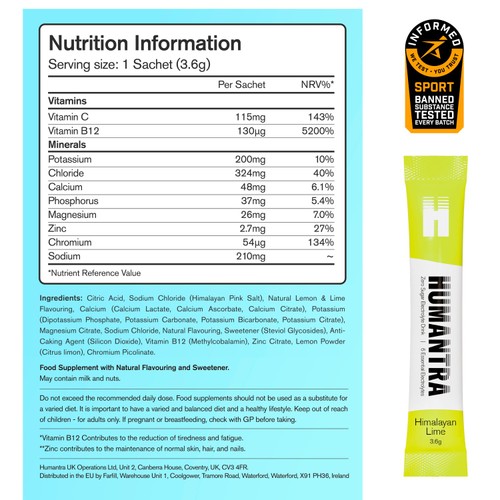 Humantra Himalayan Lime Electrolyte Powder