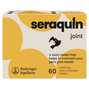 Seraquin Joint Supplement Chewable Tablets For Cats & Small Dogs