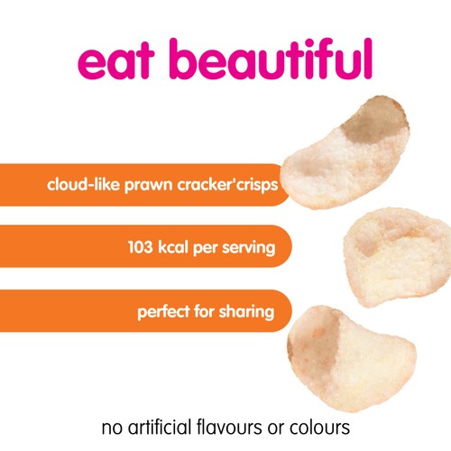 itsu Japanese Katsu Prawn Cracker Crisps Sharing Bag