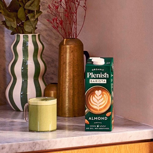 Plenish Organic Almond Barista Milk Long Life