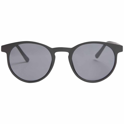 M&S Mens Round Sunglasses, Black