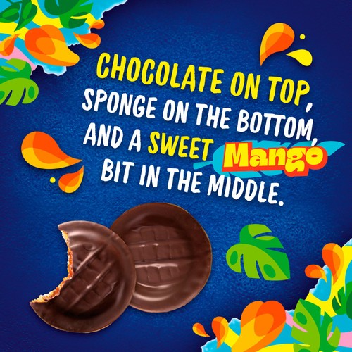 McVitie's Jaffa Cakes Original Chocolate Biscuits Mango Flavour