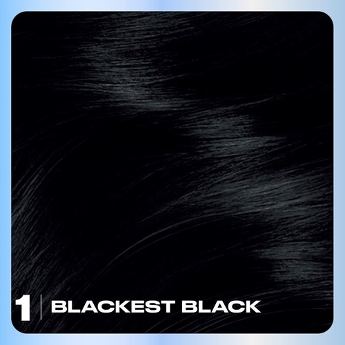 Clairol Nice'n Easy Creme Permanent Hair Dye 1 Blackest Black