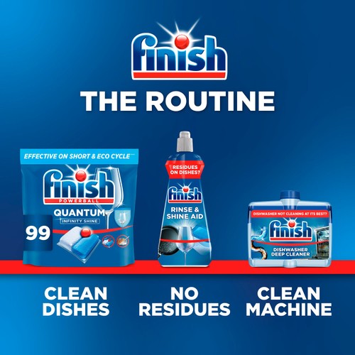 Finish Quantum All in One Dishwasher tablets Regular