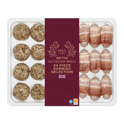 M&S British 24 Piece Garnish Selection