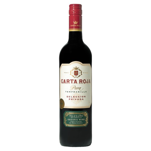 Carta Roja Pura Organic Tempranillo