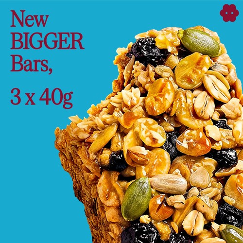 Graze Lemon Blueberry Oat Boosts Flapjack Snack
